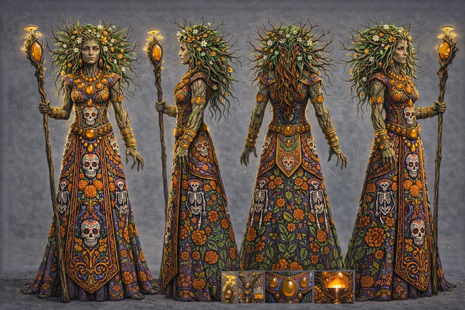 Elder Anariel — 3D character model