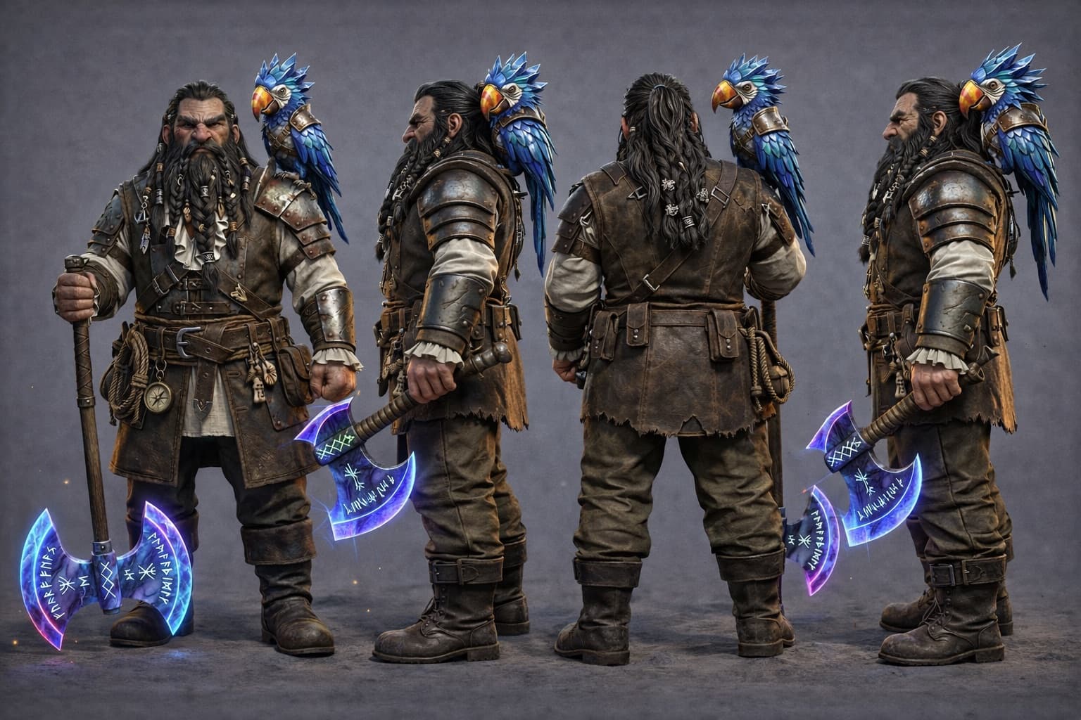 Garn — 3D Model Sheet