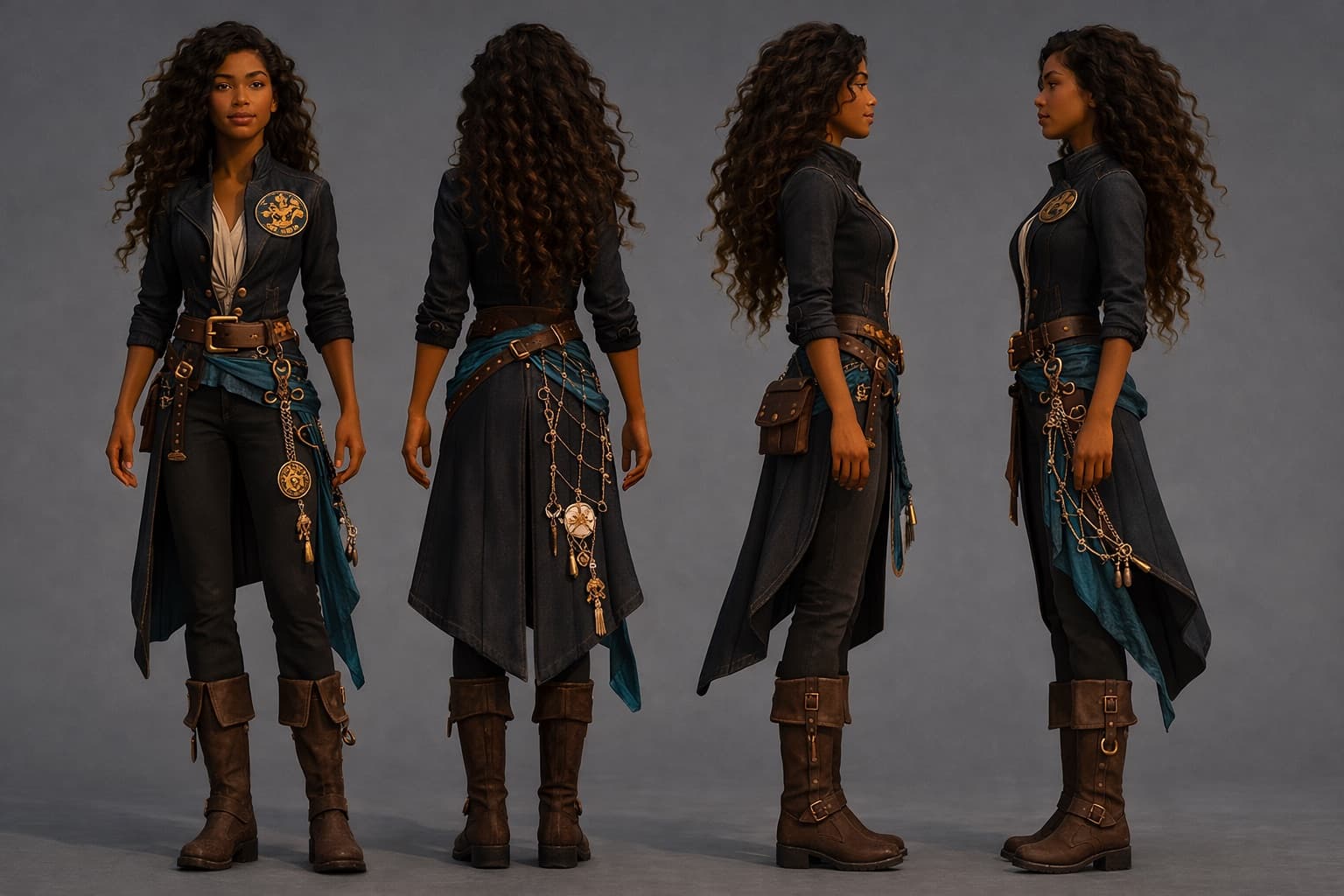 Anne Mariswane — 3D reference views