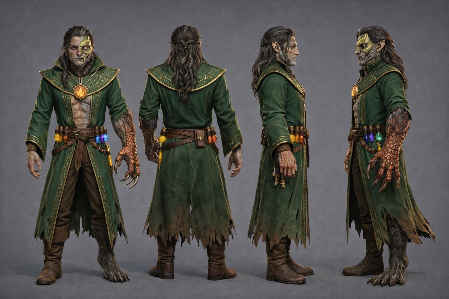 Xandor Mevelis — 3D reference views